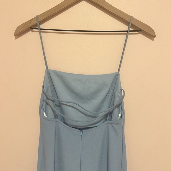 NWT Hello Molly Charmed Midi Dress in Blue Women's Size US 4 Small - Picture 6 of 10